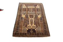 Lade das Bild in den Galerie-Viewer, Original Authentic Hand Made Carpet Beluchi 140x83 CM (Galleriafarah1970)
