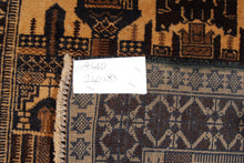 Lade das Bild in den Galerie-Viewer, Original Authentic Hand Made Carpet Beluchi 140x83 CM (Galleriafarah1970)
