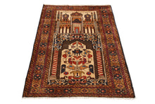 Carica l'immagine nel visualizzatore di Gallery, Original Authentic Hand Made Carpet Beluchi 138x90 CM (Galleriafarah1970)
