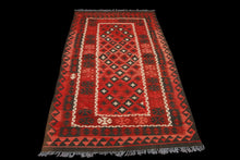 Carica l'immagine nel visualizzatore di Gallery, Originale Kilim / Afganistan CM 206x102 (Galleriafarah1970)
