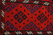 Carica l'immagine nel visualizzatore di Gallery, Originale Kilim / Afganistan 195x96 CM (Galleriafarah1970)
