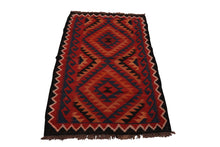 Carica l'immagine nel visualizzatore di Gallery, Originale Kilim / Afganistan 150x85 CM (Galleriafarah1970)
