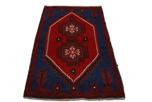 Original Authentic Hand Made Carpet Beluchi 160x95 CM (Galleriafarah1970)