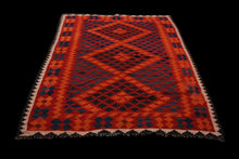 Carica l'immagine nel visualizzatore di Gallery, Originale Kilim / Afganistan 225x150 CM (Galleriafarah1970)
