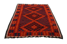 Carica l'immagine nel visualizzatore di Gallery, Originale Kilim / Afganistan 225x150 CM (Galleriafarah1970)
