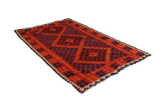 Carica l'immagine nel visualizzatore di Gallery, Originale Kilim / Afganistan 225x150 CM (Galleriafarah1970)

