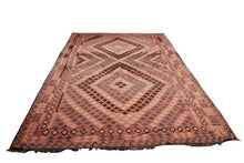 Carica l&#39;immagine nel visualizzatore di Gallery, Originale Kilim / Afganistan 410x210CM (Galleriafarah1970)
