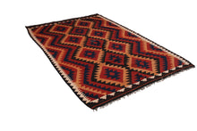 Carica l&#39;immagine nel visualizzatore di Gallery, Originale Kilim / Afganistan 240x160 CM (Galleriafarah1970)

