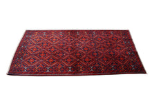 Carica l'immagine nel visualizzatore di Gallery, Original Authentic Hand Made Carpet Beluchi 155x90 CM (Galleriafarah1970)
