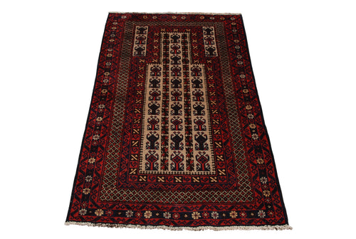 Original Authentic Hand Made Carpet Beluchi 150x87 CM (Galleriafarah1970)
