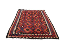 Carica l'immagine nel visualizzatore di Gallery, Originale Kilim / Afganistan 242x152 CM (Galleriafarah1970)

