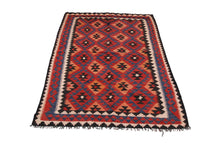 Carica l'immagine nel visualizzatore di Gallery, Originale Kilim / Afganistan 242x152 CM (Galleriafarah1970)
