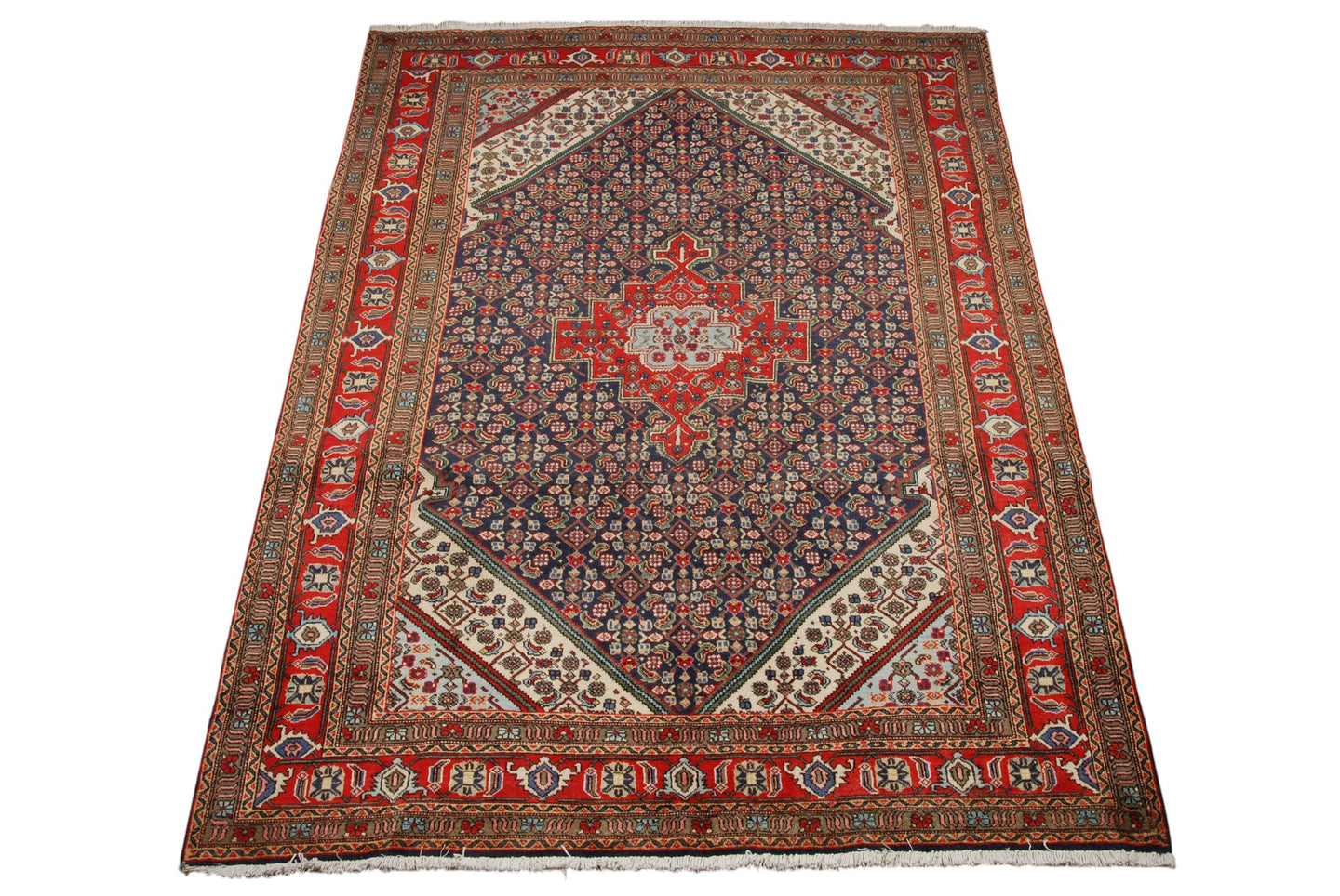Tappeto Originale annodato a mano Tabriz 295x204 CM (Galleriafarah1970)