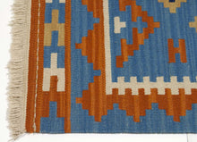 Carica l&#39;immagine nel visualizzatore di Gallery, kilim moderno autentico originale 198x69 cm ( Galleriafarah1970 )
