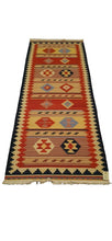 Carica l&#39;immagine nel visualizzatore di Gallery, kilim moderno autentico originale 198x69 cm ( Galleriafarah1970 )
