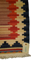 Carica l&#39;immagine nel visualizzatore di Gallery, kilim moderno autentico originale 198x69 cm ( Galleriafarah1970 )
