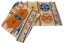 Load image into Gallery viewer, Kilim Originale Annodato A mano  244x69  cm (Galleria Farah 1970)
