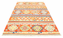 Lade das Bild in den Galerie-Viewer, kilim moderno autentico originale 244x168 cm
