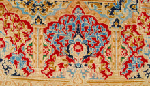 Lade das Bild in den Galerie-Viewer, Tappeto Malaier Hand knotted carpet Original CM 290x120
