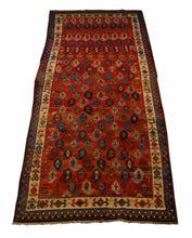 Lade das Bild in den Galerie-Viewer, Tappeto Malaier Hand knotted carpet Original CM 290x120
