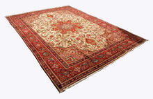 Carica l'immagine nel visualizzatore di Gallery, Tabriz Tapis Original Hand Made Carpets CM 352x252
