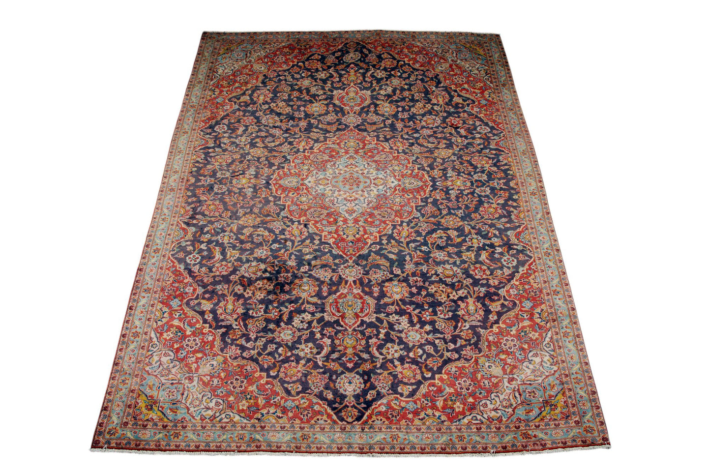  Tappeto Persiano Kashan Originale 312x208 CM (Galleriafarah1970)
