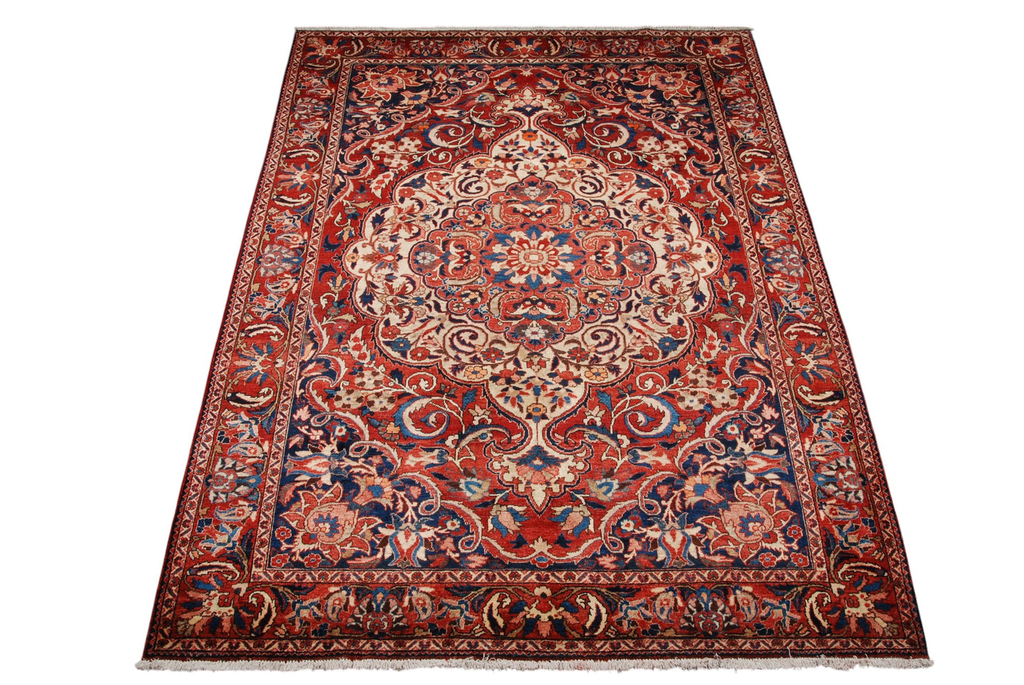  Tappeto Persiano Baktiari Originale 310x210 CM (Galleriafarah1970)