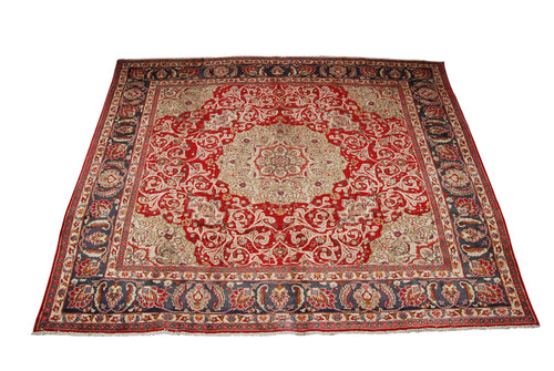  Tappeto Persiano Tabriz Originale 286x283 CM (Galleriafarah1970)