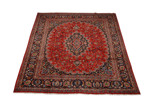  Tappeto Persiano Mashad Originale 253x240 CM (Galleriafarah1970)