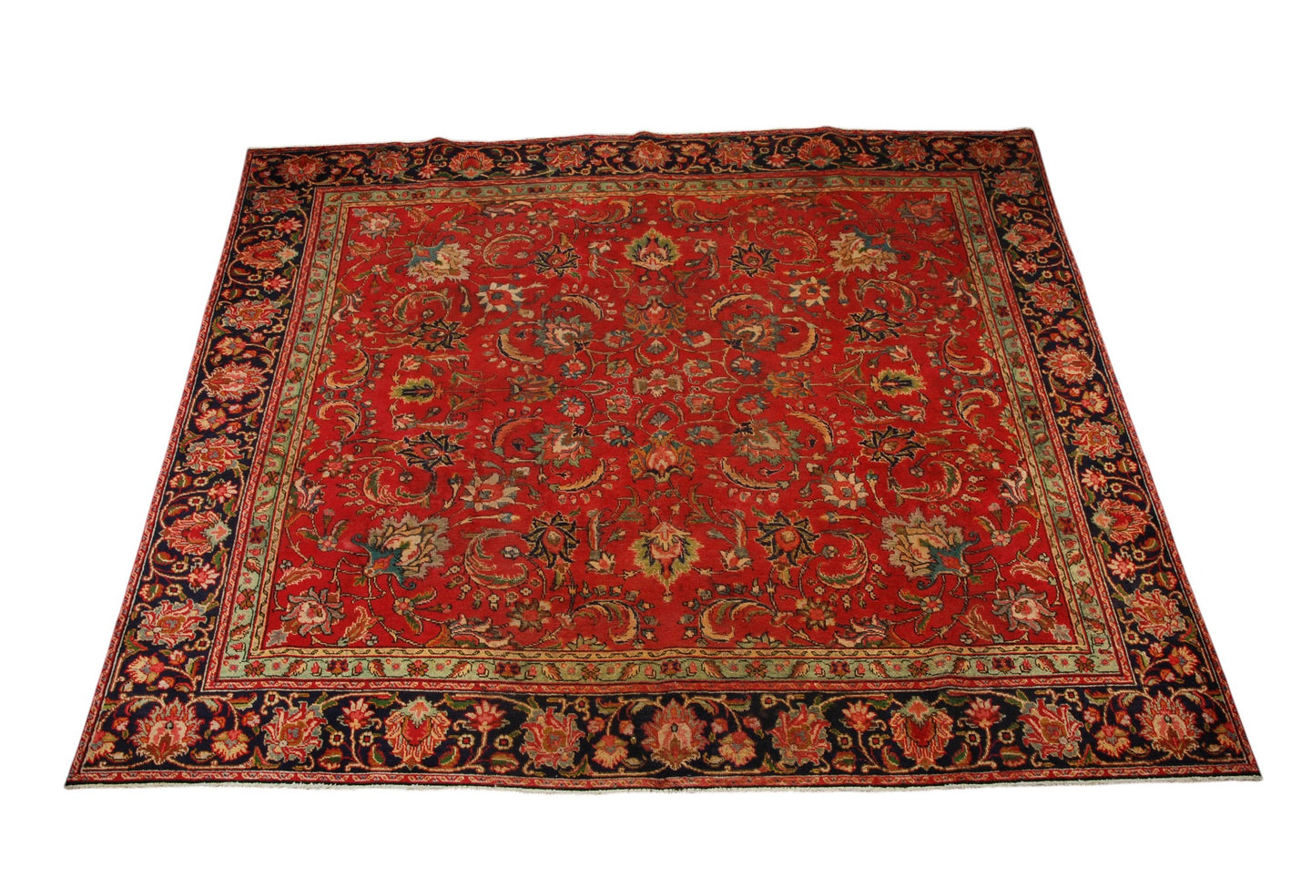  Tappeto Persiano Tabriz Originale CM 290x254 (Galleriafarah1970)