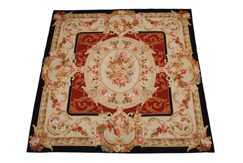Arazzo / Aubusson Pekin (Hand Made) 207x199 CM (Galleriafarah1970)