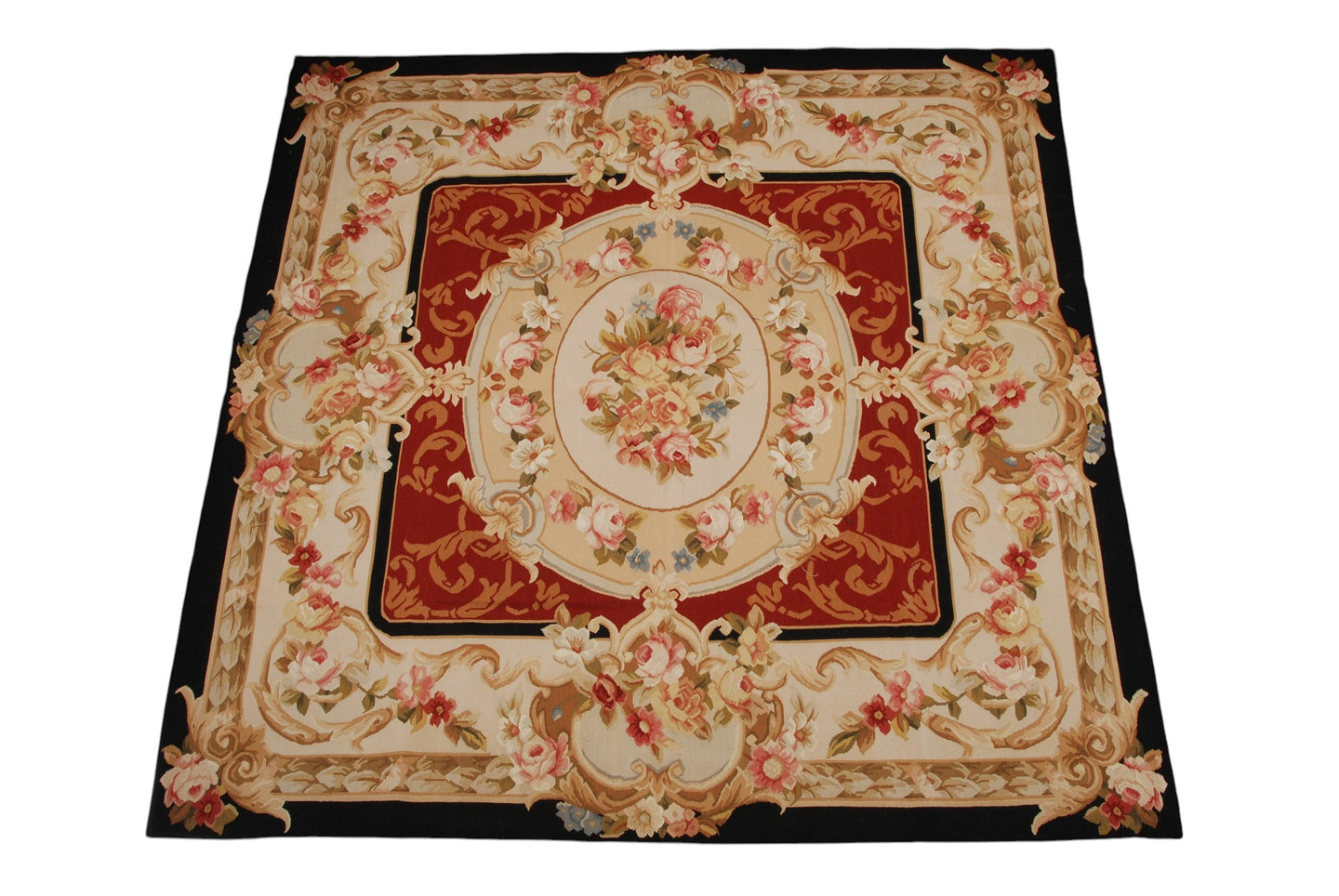 Arazzo / Aubusson Pekin (Hand Made) 207x199 CM (Galleriafarah1970)