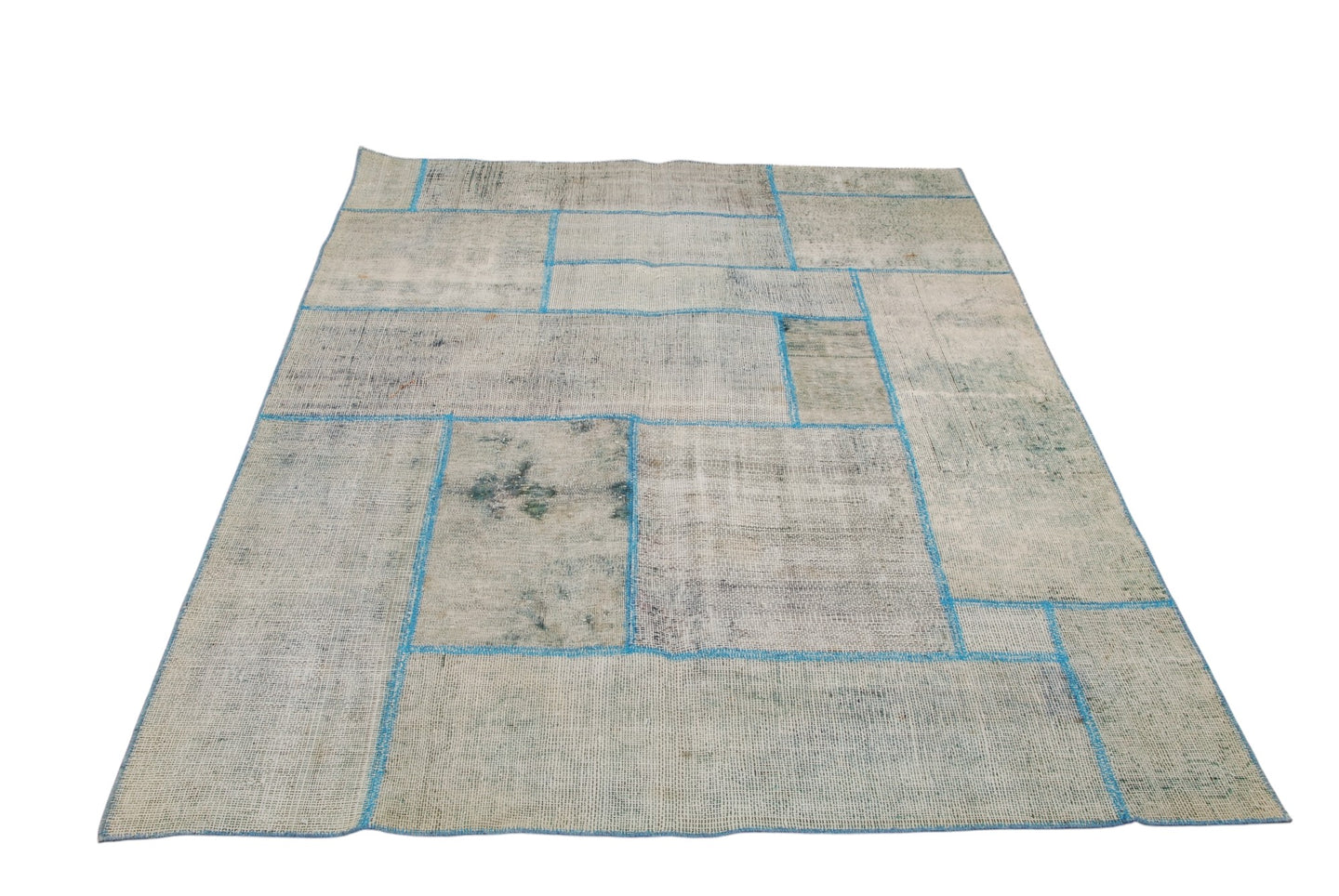 Tappeto Moderno Turkye Patchwork 210x152 CM (Galleriafarah1970)