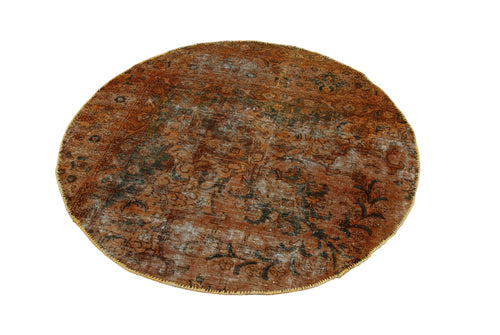 Tappeto Moderno Turkye Patchwork 130x130 CM (Galleriafarah1970)