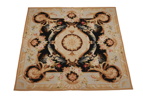 Arazzo / Aubusson Pekin (Hand Made) 211x198 CM (Galleriafarah1970)