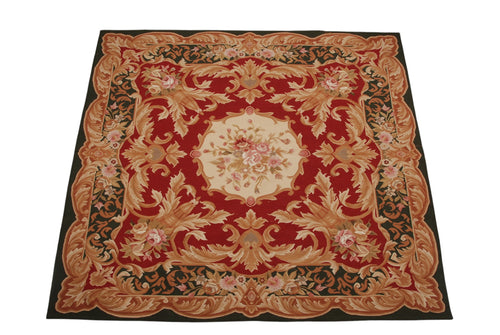 Arazzo / Aubusson Pekin (Hand Made) 207x199 CM (Galleriafarah1970)