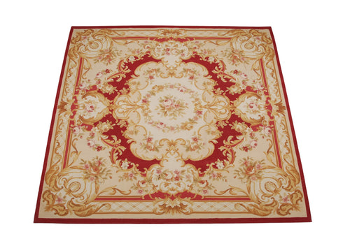 Arazzo / Aubusson Pekin (Hand Made) 206x200 CM (Galleriafarah1970)