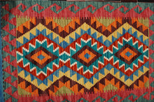 Lade das Bild in den Galerie-Viewer, Kilim Kaudani Afganistan 90x60 CM (Galleriafarah1970) 
