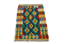 Carica l'immagine nel visualizzatore di Gallery, Kilim Kaudani Afganistan 90x65 CM (Galleriafarah1970) 
