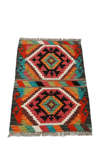 Carica l'immagine nel visualizzatore di Gallery, Kilim Kaudani Afganistan 86x61 CM (Galleriafarah1970) 
