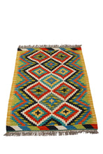 Carica l'immagine nel visualizzatore di Gallery, Kilim Kaudani Afganistan 86x70 CM (Galleriafarah1970) 
