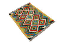 Carica l'immagine nel visualizzatore di Gallery, Kilim Kaudani Afganistan 86x70 CM (Galleriafarah1970) 
