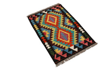 Lade das Bild in den Galerie-Viewer, Kilim Kaudani Afganistan 90x62 CM (Galleriafarah1970) 
