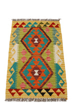 Carica l'immagine nel visualizzatore di Gallery, Kilim Kaudani Afganistan 93x60 CM (Galleriafarah1970) 
