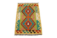 Carica l'immagine nel visualizzatore di Gallery, Kilim Kaudani Afganistan 93x60 CM (Galleriafarah1970) 
