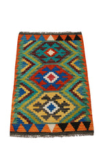 Lade das Bild in den Galerie-Viewer, Kilim Kaudani Afganistan 92x62 CM (Galleriafarah1970) 
