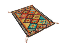 Carica l'immagine nel visualizzatore di Gallery, Kilim Kaudani Afganistan 115x84 CM (Galleriafarah1970) 

