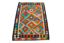 Carica l'immagine nel visualizzatore di Gallery, Kilim Kaudani Afganistan 120x80 CM (Galleriafarah1970) 
