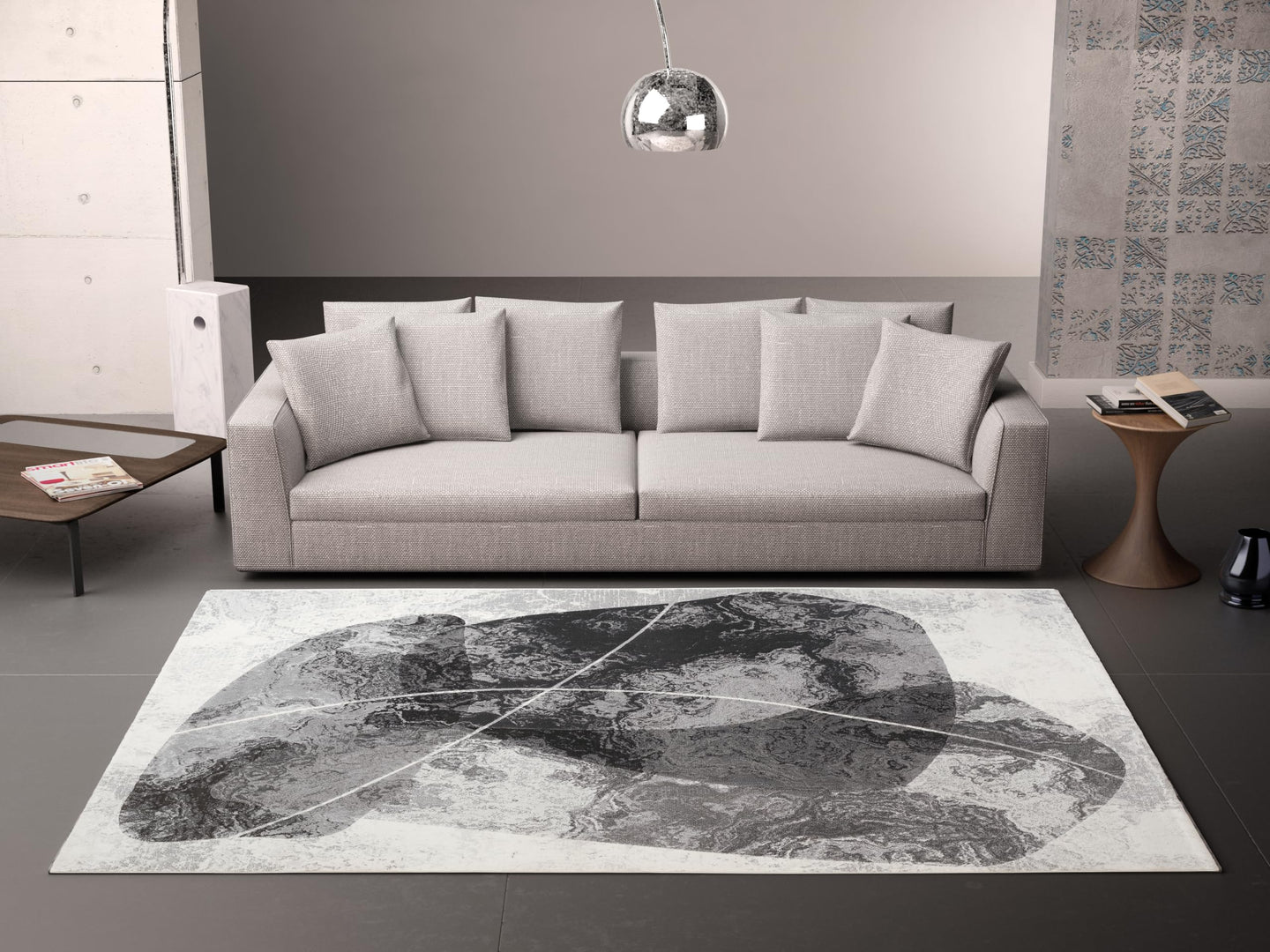 Tappeto Moderno Premium - 133X190 cm (GalleriaFarah1970)