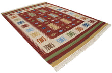 Load image into Gallery viewer, Kilim Autentico, Originale e Fatto a Mano 180x120 CM 
